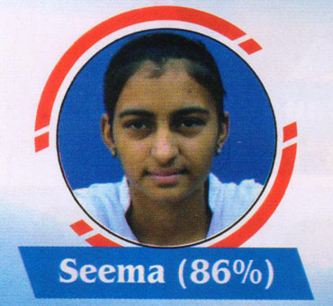 Karan school Topper Student