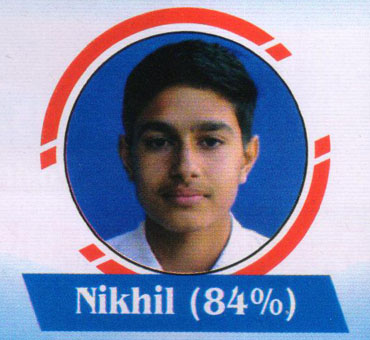 Karan school Topper Student