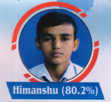 Karan school Topper Student