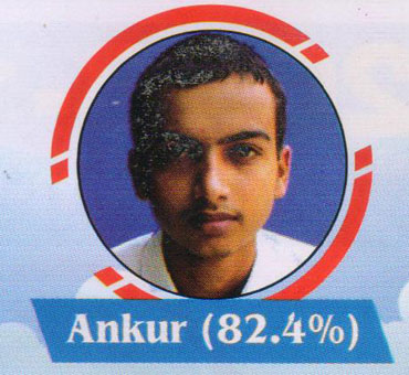 Karan school Topper Student