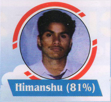 Karan school Topper Student