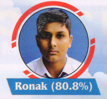 Karan school Topper Student