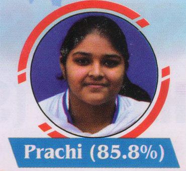 Karan school Topper Student