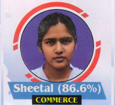 Karan school Topper Student